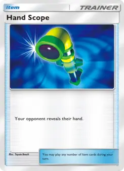 Pokémon-Karte Hand Scope 003/000