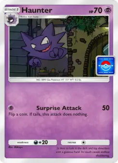 Pokémon-Karte Haunter 020/000