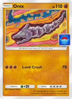 Pokémon-Karte Onix 021/000