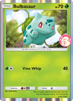 Pokémon-Karte Bulbasaur 023/000