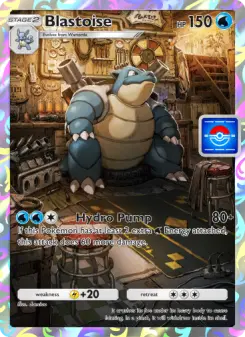 Pokémon-Karte Blastoise 029/000