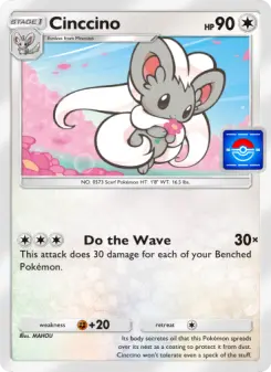 Pokémon-Karte Cinccino 031/000
