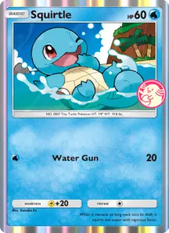 Pokémon-Karte Squirtle 033/000