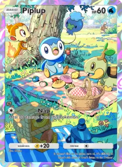 Pokémon-Karte Piplup 034/000