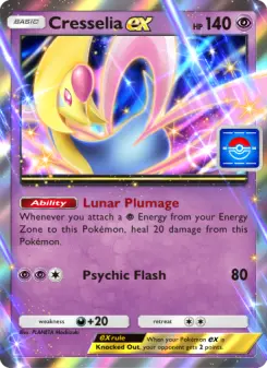 Pokémon-Karte Cresselia ex 037/000