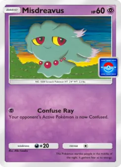 Pokémon-Karte Misdreavus 038/000