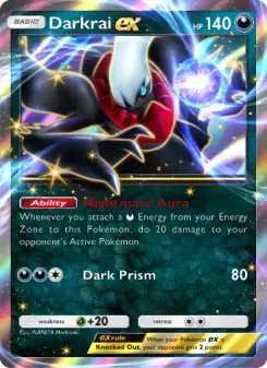 Pokémon-Karte Darkrai ex 042/000