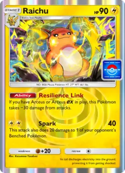Pokémon-Karte Raichu 044/000