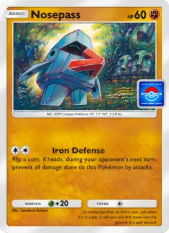 Pokémon-Karte Nosepass 045/000