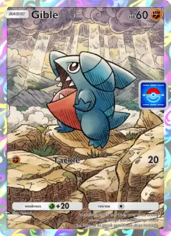 Pokémon-Karte Gible 046/000