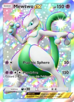 Pokémon-Karte Mewtwo ex 050/000