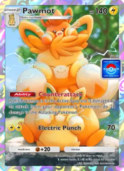 Pokémon-Karte Pawmot 054/000