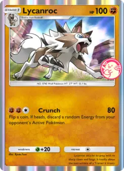 Pokémon-Karte Lycanroc 068/000