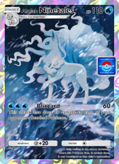 Pokémon-Karte Alolan Ninetales 070/000