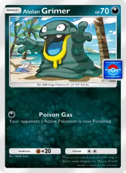 Pokémon-Karte Alolan Grimer 072/000