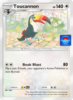 Pokémon-Karte Toucannon 073/000