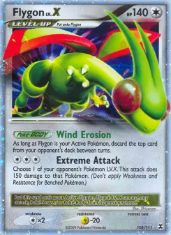 Pokémon-Karte Flygon 105/111