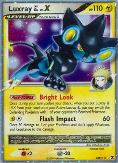 Pokémon-Karte Luxray GL 109/111