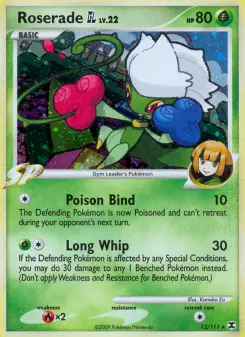 Pokémon-Karte Roserade GL 012/111