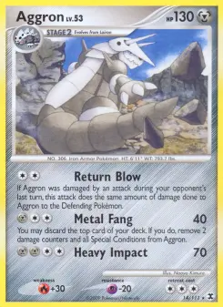 Pokémon-Karte Aggron 014/111