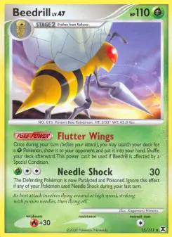 Pokémon-Karte Beedrill 015/111