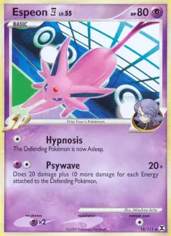 Pokémon-Karte Espeon 4 018/111