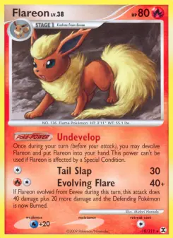 Pokémon-Karte Flareon 019/111
