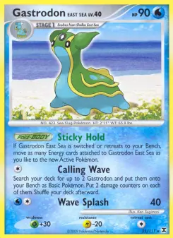 Pokémon-Karte Gastrodon East Sea 021/111
