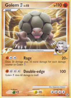 Pokémon-Karte Golem 4 023/111