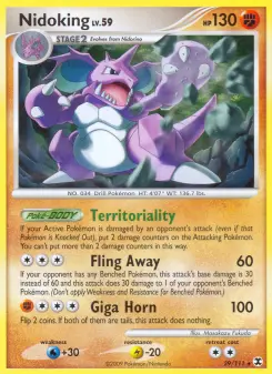 Pokémon-Karte Nidoking 029/111
