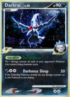 Pokémon-Karte Darkrai G 003/111
