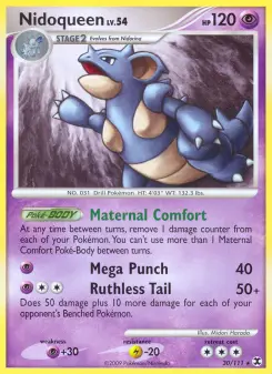 Pokémon-Karte Nidoqueen 030/111
