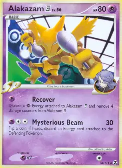 Pokémon-Karte Alakazam 4 038/111