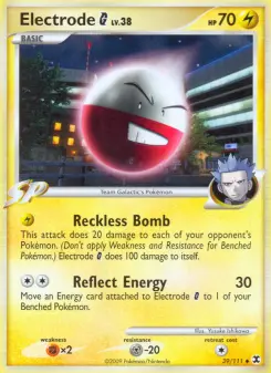 Pokémon-Karte Electrode G 039/111