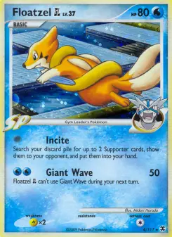 Pokémon-Karte Floatzel GL 004/111