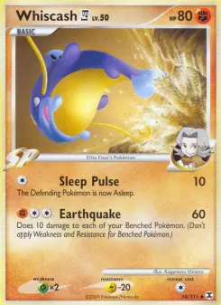 Pokémon-Karte Whiscash 4 054/111