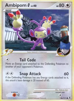 Pokémon-Karte Ambipom G 056/111