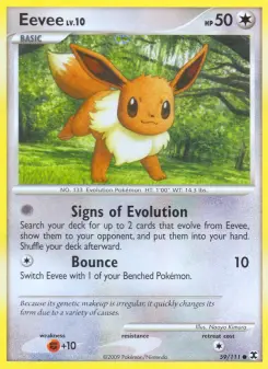 Pokémon-Karte Eevee 059/111