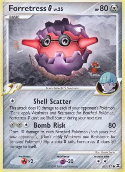 Pokémon-Karte Forretress G 061/111