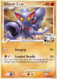 Pokémon-Karte Gliscor 4 062/111