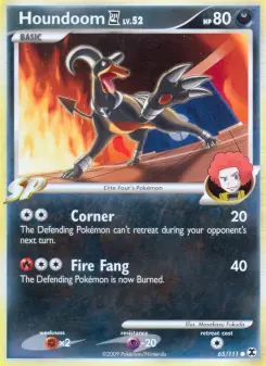 Pokémon-Karte Houndoom 4 065/111