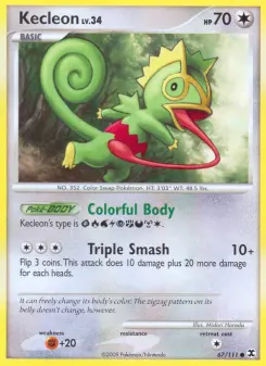 Pokémon-Karte Kecleon 067/111