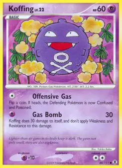 Pokémon-Karte Koffing 068/111