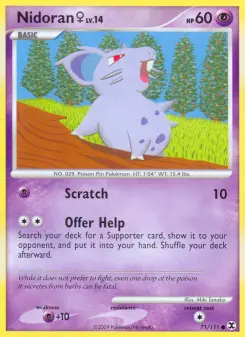 Pokémon-Karte Nidoran♀ 071/111