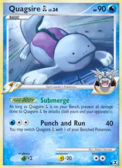 Pokémon-Karte Quagsire GL 076/111