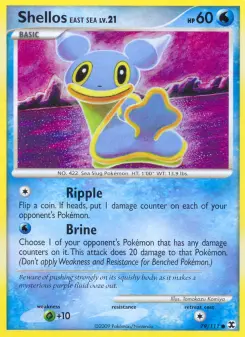 Pokémon-Karte Shellos East Sea 079/111