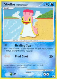Pokémon-Karte Shellos West Sea 080/111