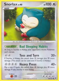 Pokémon-Karte Snorlax 081/111