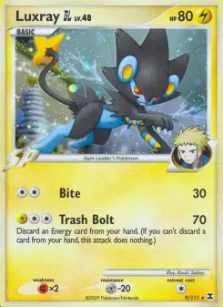Pokémon-Karte Luxray GL 009/111