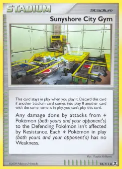 Pokémon-Karte Sunyshore City Gym 094/111